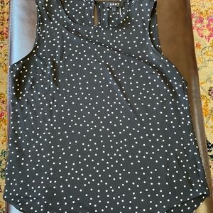 Polka dot blouse